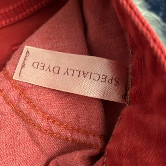 NWOT LL Bean red jeans skinny - Picture 3 of 8